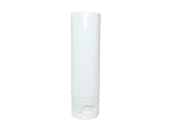 6 oz 22-400 White MDPE Single Layer Tube Flip Top Cap