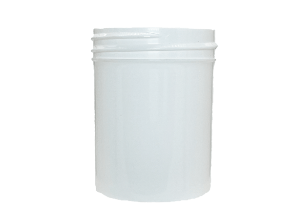 6 oz 63-400 White PP Single Wall Jar