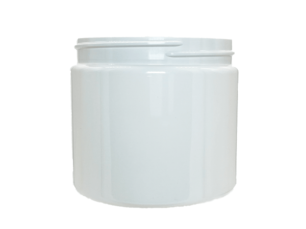 6 oz 70-400 White PET Single Wall Jar