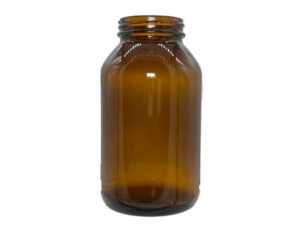 625 cc 53-400 Amber Glass Packer Bottle