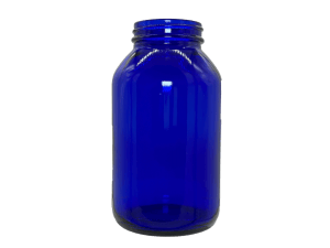 625 cc 53-400 Blue Glass Packer Bottle