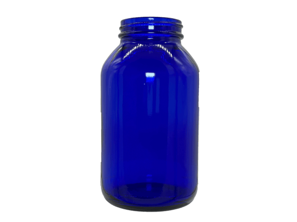 625 cc 53-400 Blue Glass Packer Bottle