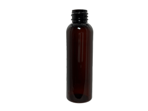 8 oz 24-410 Amber PET Bullet Round
