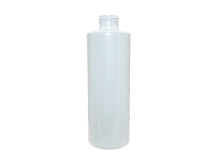 8 oz 24-410 White PET Cylinder Round