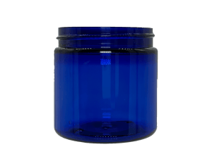 8 oz 70-400 Blue PET Single Wall Jar