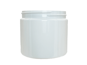 8 oz 70-400 White PET Single Wall Jar
