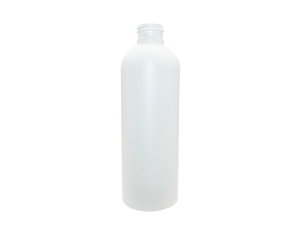 16 oz 24-410 White HDPE Cosmo Round