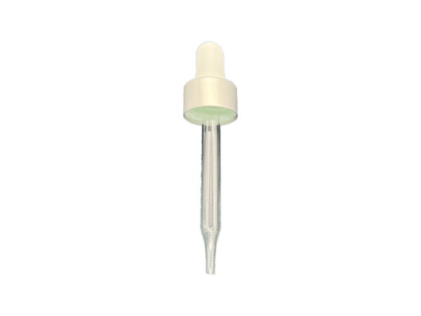 24-400 Metal Overshell Matte Silver Dropper