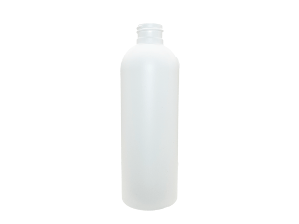 4 oz 24-410 White HDPE Cosmo Round