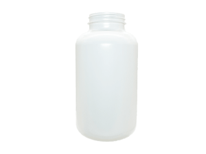 400 cc 45-400 White HDPE Packer Bottle