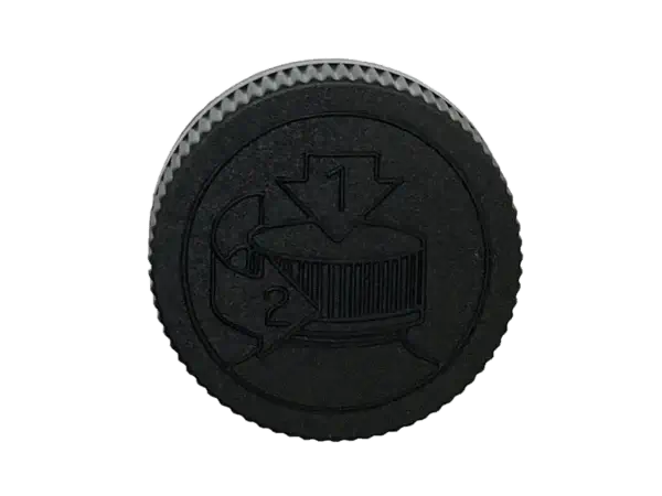 20-400 Pictorial Black Child Resistant Cap Foam Liner