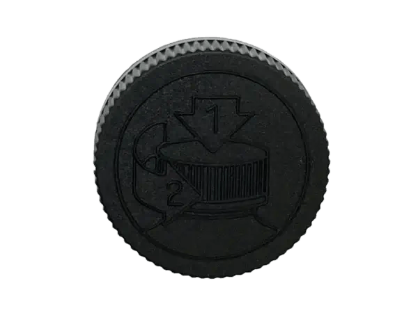 22-400 Pictorial Black Child Resistant Cap Foam Liner